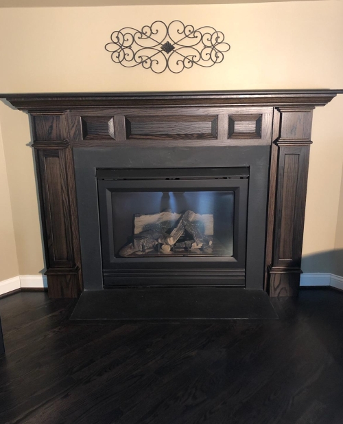 Fireplace Mantels Custom Built, Custom Fireplace Mantel Surround New Jersey